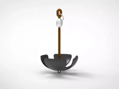 Mushroom Anchor 3D model