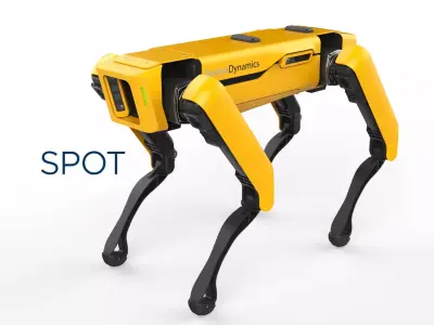 Boston Dynamics Spot Yellow 3D model