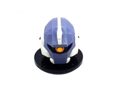 Super Mecha - Vhanz of Code Name VH4N2 - 3D Print Ready Low-poly 3D model