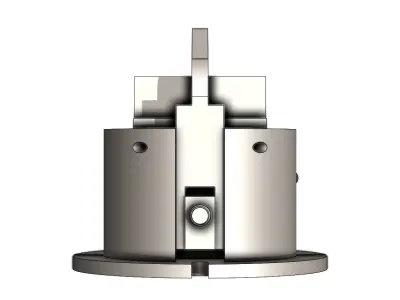 Dispositivo de Fixacao de Tubos Tube Fixing Device 3D model