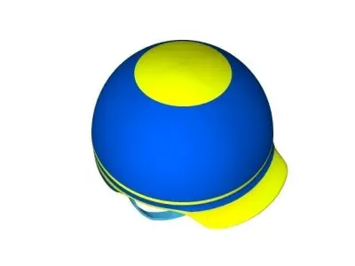 BABY HELMET 3d Model 3D model