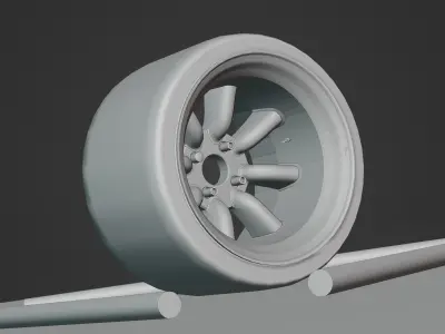 Watanabe Type R Low-poly 3D model