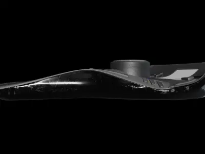 3D Mouse futuristic gaming 3D model