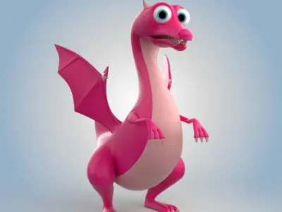 Dragon 3D model