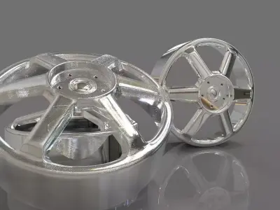 car rim model  design for any  car models  Low-poly 3D model
