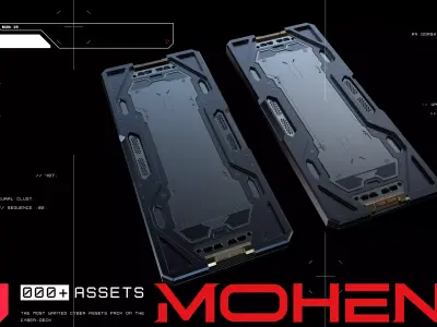 High-Detail Sci-Fi Asset 3D model
