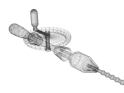 Craftsman Handtools - Hand Drill 3D model