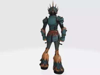How to Train Your Dragon Astrid Pose Armor 02 3D print model