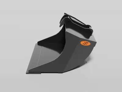 JST Nordic Line 20-25 Ton Bucket Collection Low-poly 3D model