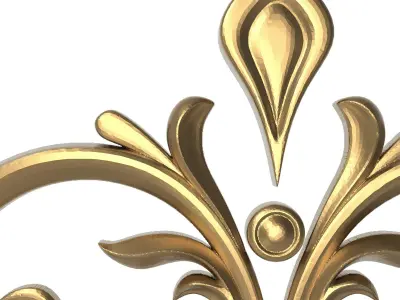  decorative pattern ready for 3D printing 3D model 494