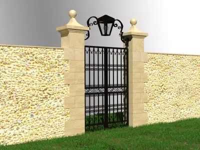 Iron Gate 3D model