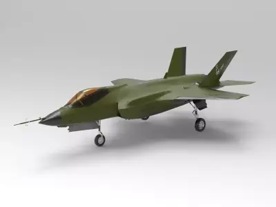 F-35 Lightning II Stealth fighter 3D model