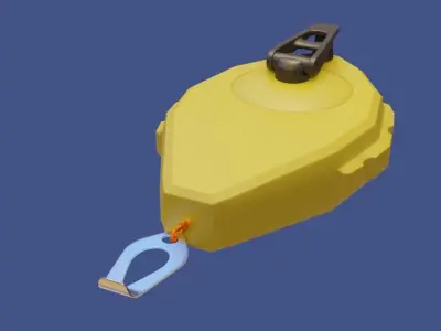 Chalk Line 3D model