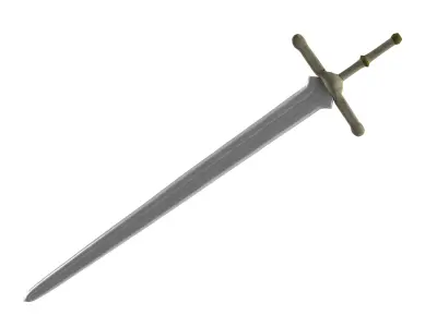 Sword  Low-poly 3D model purchase