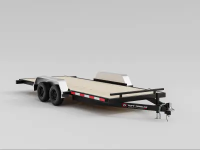 Boat trailer 3D model purchase