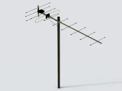 Antenna 16 Low-poly 3D model