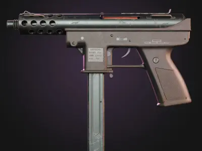FREE Weapon Free low-poly 3D model