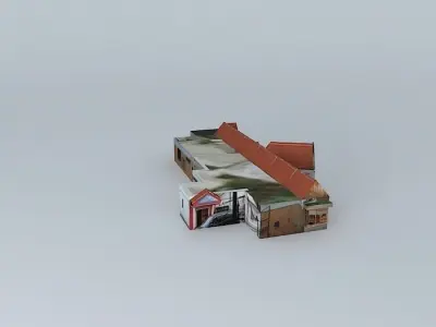 DH Drugstore boutiques Free 3D model
