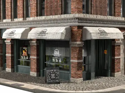brick building 2 3D model