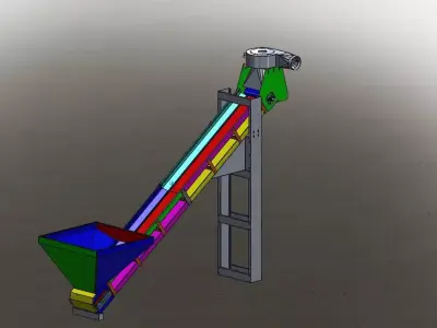  conveyor belt 3D model