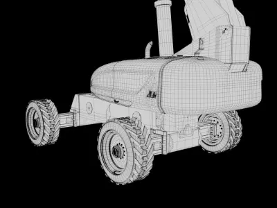 Telescopic Boom Lift 3D model