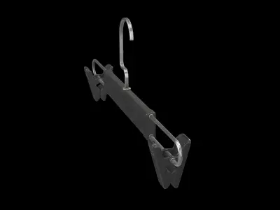 clip hanger 02 3D model