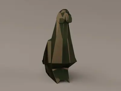 Bronze Bird Free 3D model