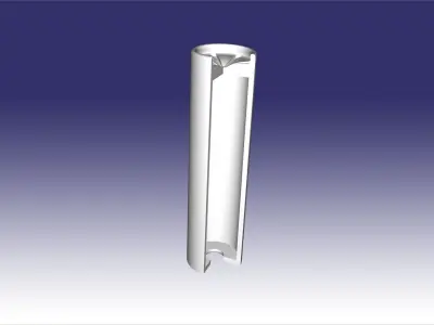 12 gauge shotgun cartridge model Free 3D print model