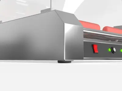 Hot Dogs Machine 3D model