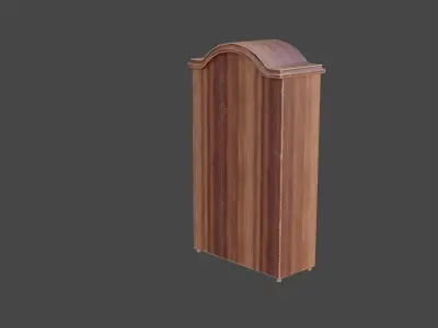 Wardrobe Low-poly 3D model get