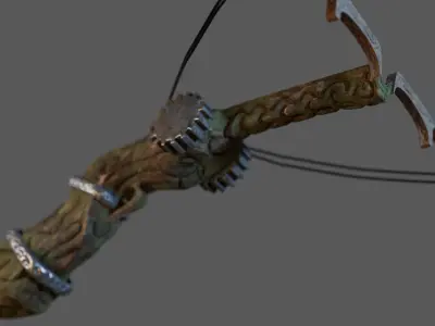 Crossbow 3D model 2