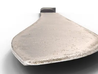 Collins Machete 1943 Low-poly 3D model