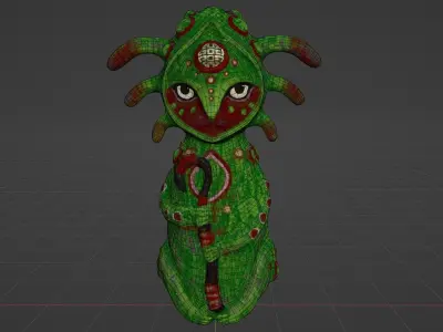 artifact Low-poly 3D model