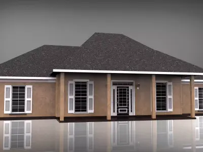 Private House  3D model buy