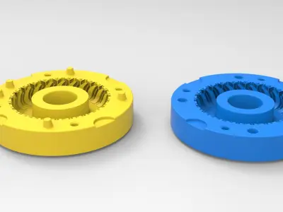 Mold for diecast Super Swamper Cobalt MT Tire Scale 1 to 10 3D print model