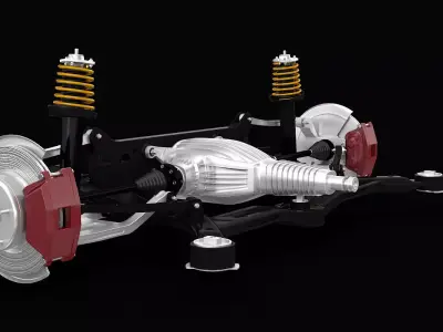 Rear Independent Suspension 3D model