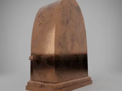 Old Radio Free low-poly 3D model