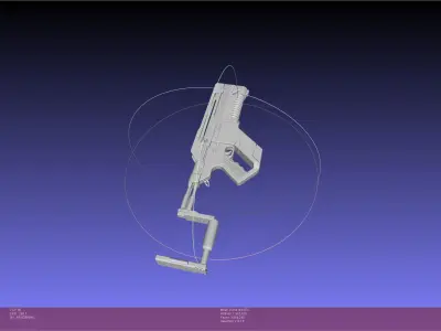 Alien Romulus Pulse Rifle 3D model