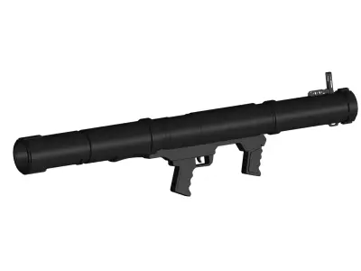 rocket launcher 3D model 4