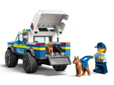 PixelBricks3D - LEGO Mobile Police Dog Training  3D print model