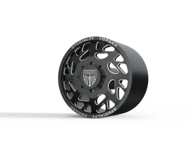 FRONT SPECIALITY FORGED D008 WHEEL 3D MODEL 3D model