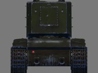 KV 2 1939 3D model