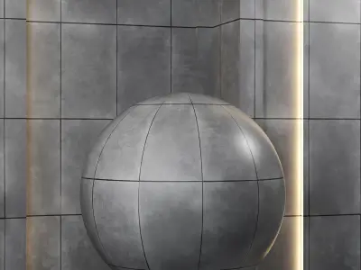 4K Concrete Panel Textures - 2 - Modern Industrial Walls Texture