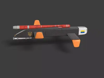  Ukrainian Trembita Missile  3D model