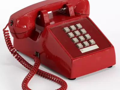 Western Electric Model 2500 telephone 3D model