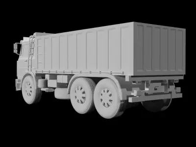 FIAT truck 160 3D print model