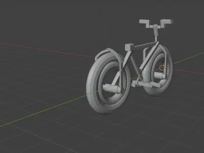 3D model cycle  3D model