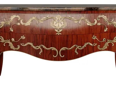 6706 - P Commode  3D model