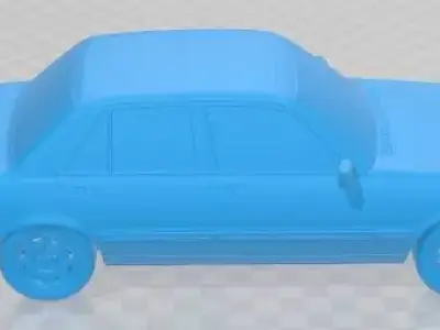 Peugeot 505 GTI Printable Car 3D print model