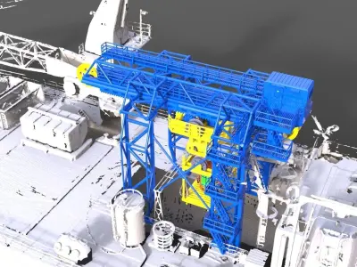 Handling Tower for Seabex One 3D print model